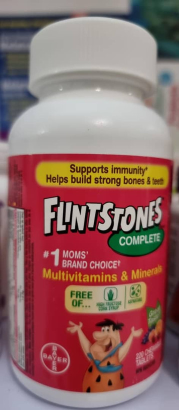 قرص مولتیویتامین flirtstones کودکان ۲۲۰ عددی