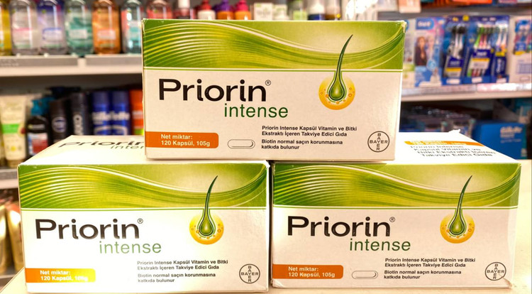کپسول پریورین بایر آلمان اصل – تقویت مو و جلوگیری از ریزش (Priorin Kapseln) 120عددی