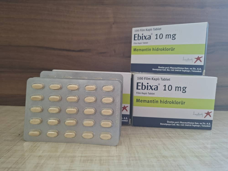 Ebixa 10ml | درمان آلزایمر و بهبود حافظه با Memantine تایی 100