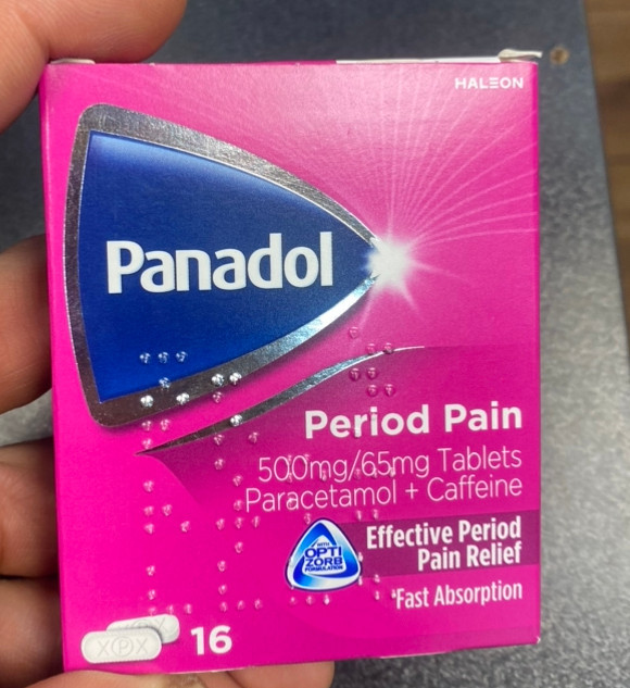 پانادول پریود Panadol Period اصل ترکیه | قرص تسکین درد قاعدگی ۱۶ عددی
